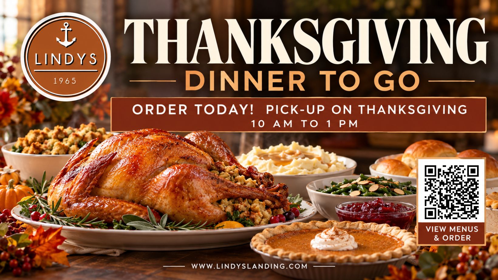 Lindy's Thanksgiving Dinner To Go 